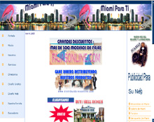 PUBLICIDAD POR CORREO MIAMI, MIAMI PARA TI REVISTA LATINA